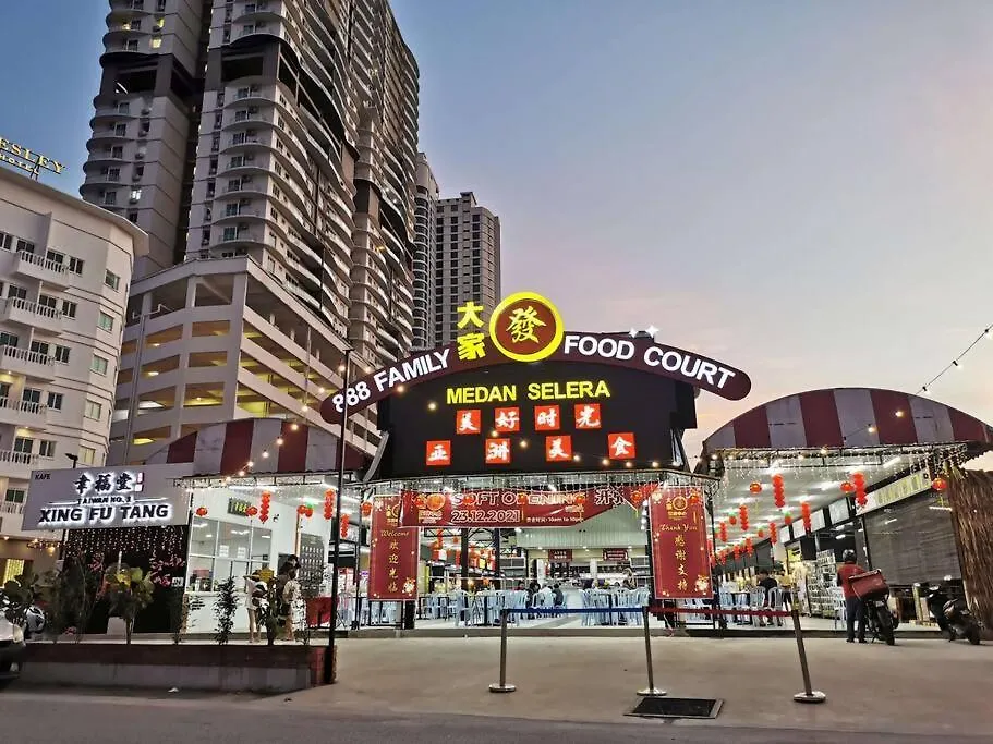 아파트 【New】Harmony'S Home@Juru Sentral Icon City 메르타잠